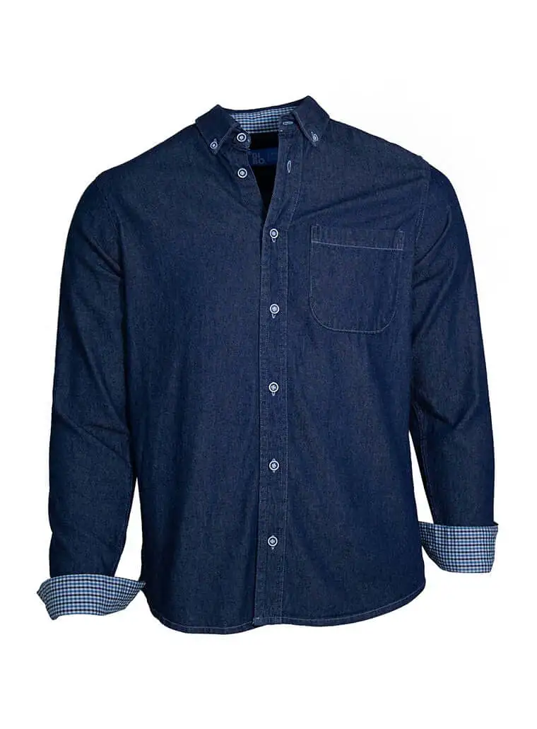MEZCLILLA ELITE MEZCLILLA ELITE H L Camisa Mezclilla Elite Hombre